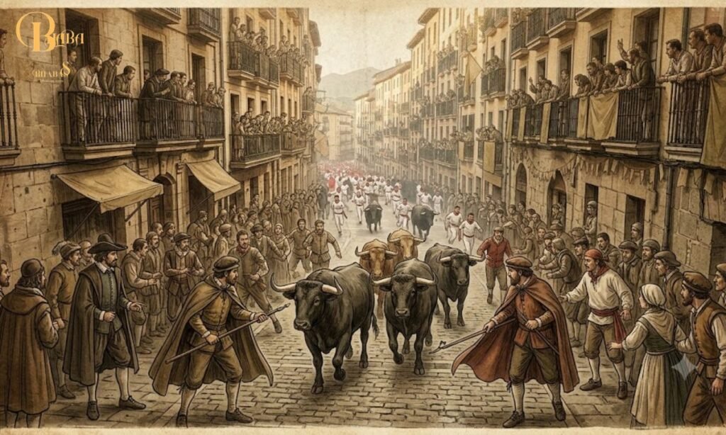 Running of the Bulls the-history-behind-the-horns-how-it-all-started